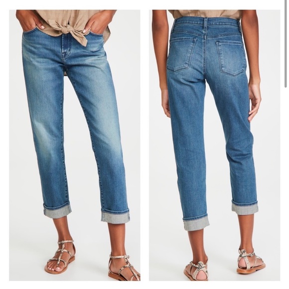 J Brand Tate Boy Fit Relaxed Jeans in Sorority Raze 26 - Picture 1 of 11